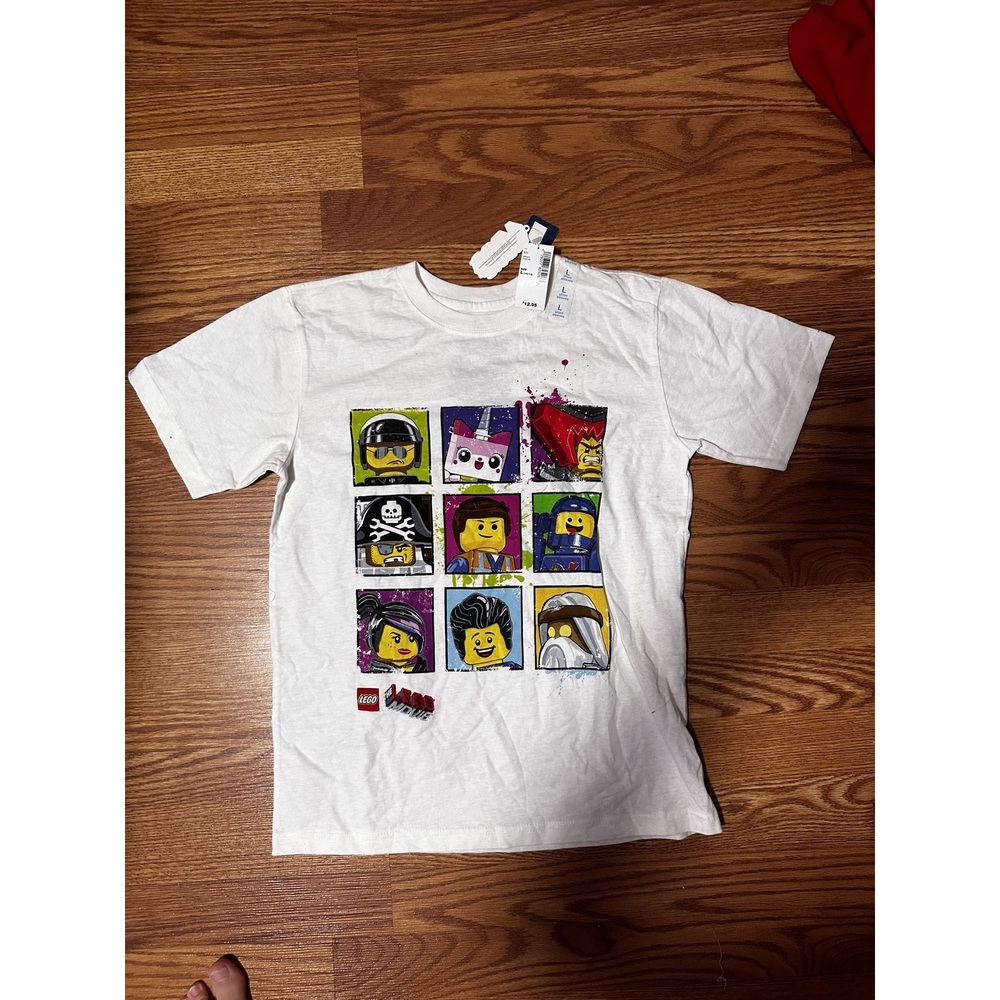 White graphic Boys T-Shirt
